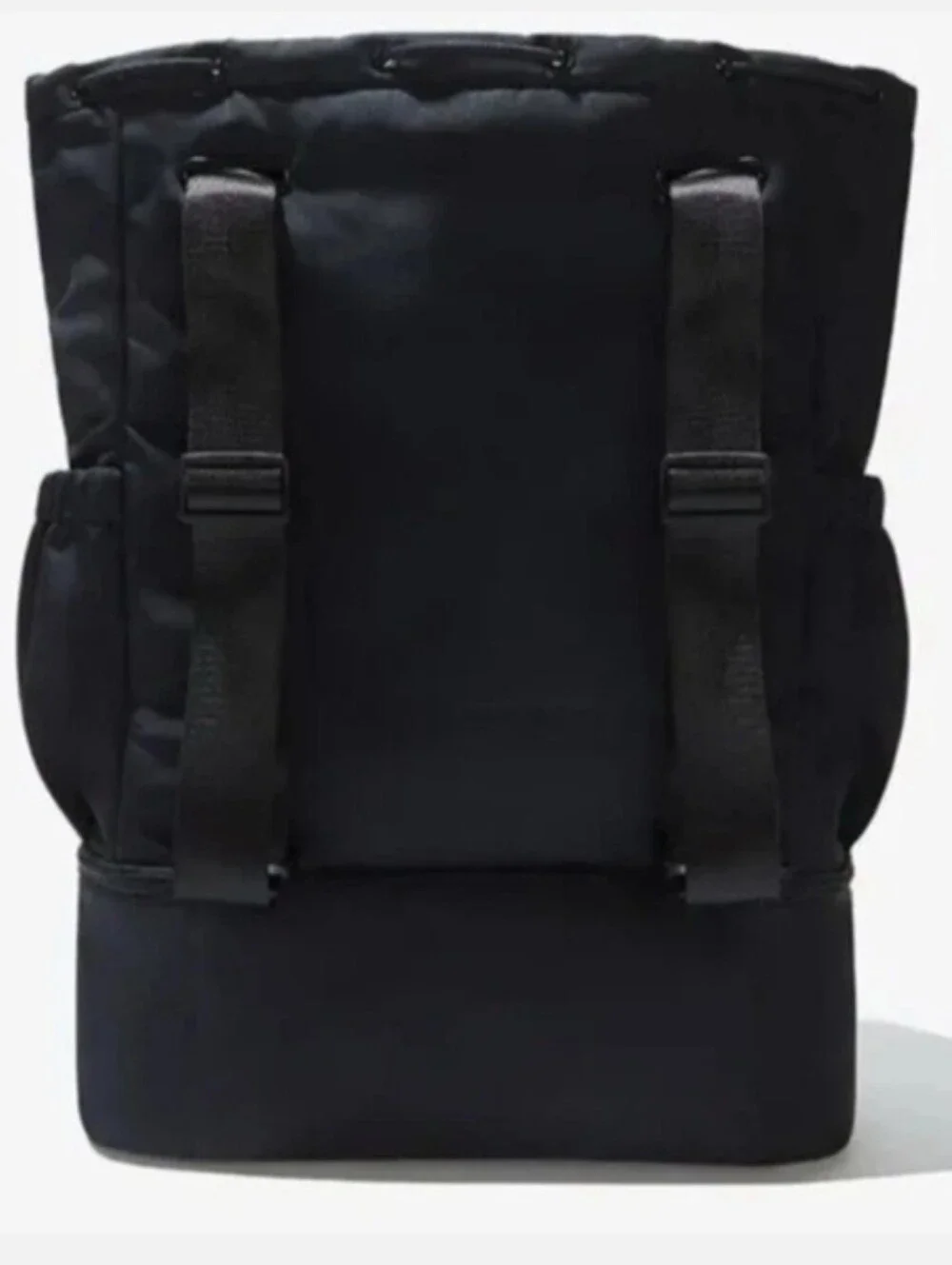 BEYOND YOGA Black Convertible Gym Bag Nylon Shoulder Tote-Backpack Travel School